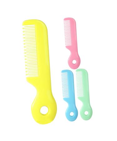Healeved 4pcs Baby Comb Baby Abs Care Brush