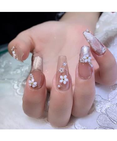 iFancer 3D Acrylic Flowers Nail Charms - Nail Art Design Supplies - Buy Online on SooperMarket.com