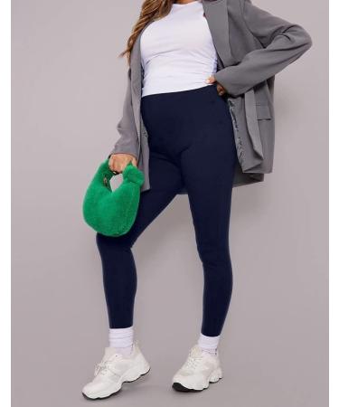 SHADOW DANCE UK Maternity Over Bump Leggings - Navy Blue - Size 10 - Buy Online on SooperMarket.com