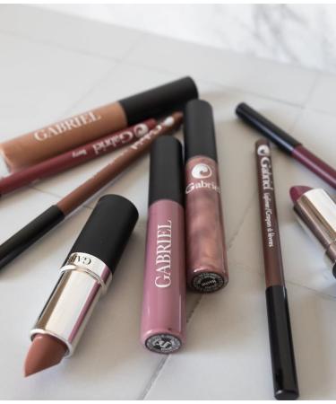 Gabriel Cosmetics Classic Lip Liner in Wine - Red Plum/Cool | Natural, Vegan & Gluten-Free with Jojoba Seed Oil and Aloe | 0.04 Oz - Buy Online on SooperMarket.com