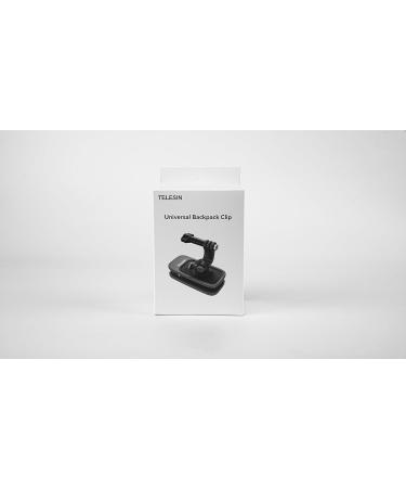 Telesin Upgrade Backpack Holder for GoPro Hero 11/10/9/8/7/6/5/4 & Insta360 X3/One X2 DJI Osmo Action 2 - Fast Clip 360 Compatibility - Buy Online on SooperMarket.com