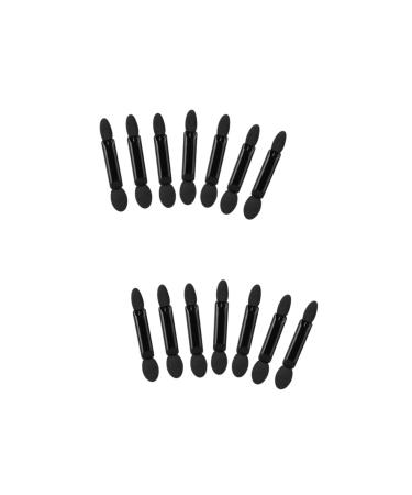 Healeved 200 Pcs Eye Shadow Applicator Black Eyeshadow Makeup Eyeshadow Brush Eyeshadow Brush Kit