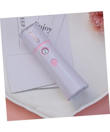 Mikinona 1pc Facial Mister Sprayer Skin Care Humidifier Portable Humidifer Spray Humidifier White 14.1x4cm White - Buy Online on SooperMarket.com