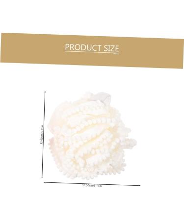 Gatuida Shower Ball - 2pcs Bath Scrub Flower Travel Body Brush & Back Cleaner Towel | Ideal for Relaxation & Cleaning - Buy Online on SooperMarket.com