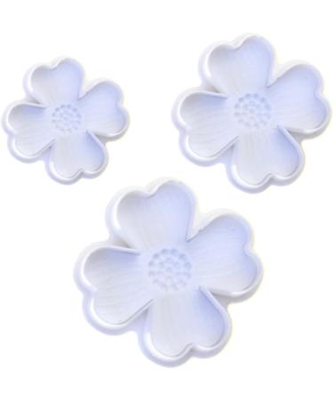 OUNONA 9 Pcs Baking Embossed Mold Plunger Mold Cake Mold Baking Mold Four Leaf White Baking Tools 3pcsx3pcs Whitex3pcs - Buy Online on SooperMarket.com