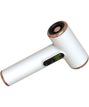 Cordless Hair Dryer Portable Low Noise 3 Gears Speed Adjustable Rechargeable Hair Care Dryer Suitable for Dorm Room Library Outdoor Camping - Buy Online on SooperMarket.com