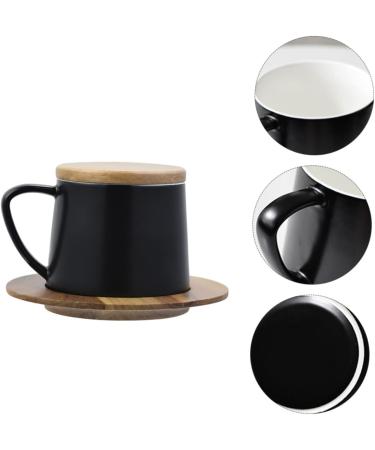 Zerodeko Holiday Coffee Mugs 1 Set Ceramic Coffee Mug Buffalo Milk with Cover Office Ceramics Holiday Coffee Cups - Buy Online on SooperMarket.com