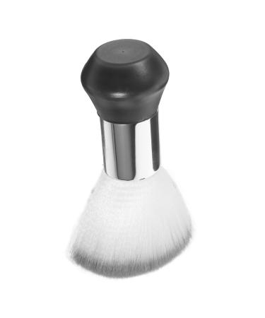 BELLIFFY Barber Brush Neck Duster Barber Hair Cutting Brush Neck Duster Brush Neck Duster for Hair Cutting Barber Neck Duster Barber Neck Brush Barbers Brush Haircut Brush Duster 14.50X8.50X8.50CM Grey