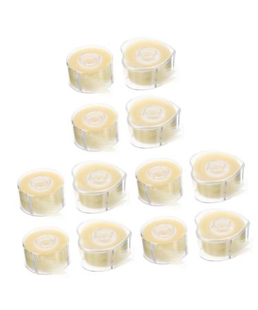 Balacoo 12 Rolls Double Eyelid Stickers Eyelid Lifter Strips Eyelid Tape Lift Eyelid Strip Fake Eyelid Tape Double Eyelid Tape Hooded Eyelid Lifter Heart Decor Woman Decorate PVC Cosmetic