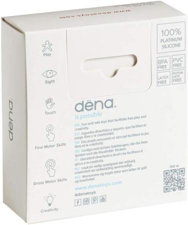 D na Silicone Toy Set - 2 Piece Pastel Collection in Yellow | Safe Durable & Eco-Friendly for Kids - Buy Online on SooperMarket.com