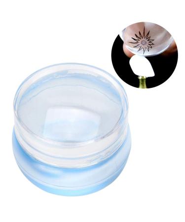 Stamper Seal Silicone Head Transfer Tool for Nail Art - Transparent Cap Stamping Tool for Perfect Manicures | Shop Internationally - Buy Online on SooperMarket.com