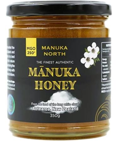 Manuka North MGO 250+ Manuka Honey | 350g | Authentic Premium New Zealand Manuka Honey - Buy Online on SooperMarket.com
