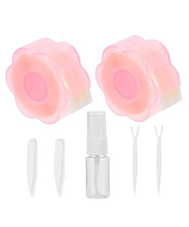 Mikinona Girl Eyelid Sticker 1 set Adhesive Spray Stickers Tape Girl Supplies Eyelid Hooded Invisible Makeup Beauty Bottle 5.3x5.3cm As Shown