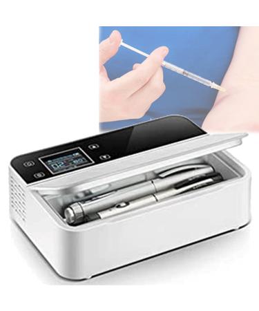 Portable Insulin Cooler Refrigerator Box Mini Insulin Car Refrigerator Keeps Medication Cooler Long Working Time for 8 Hours for Traveling Outdoors Camping Work