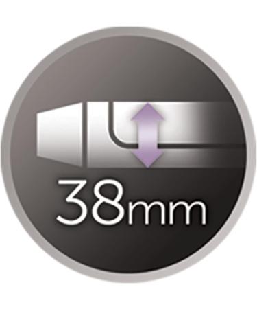 Remington Pro Big Curl 38mm Curling Tong - Fast Heat Up - Ceramic Coating - CI5538 Black - Buy Online on SooperMarket.com