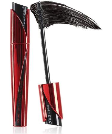 PHOERA Lash Volume Mascara Waterproof 9D Curling Eye Makeup smudge proof Lift No Clump Long Lasting Black Mascara Intense Lengthen & Volumize | Cruelty Free