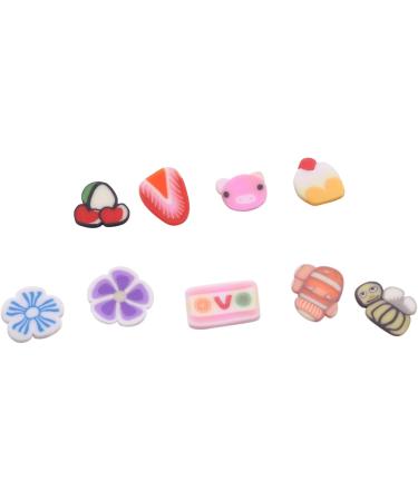 KVSERT 4000 Pieces Soft Clay Slices with Fruits and 3D for Mud DIY Craft Nail Art Decorations - Buy Online on SooperMarket.com
