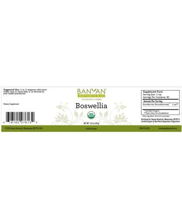 USDA Organic Boswellia Powder - Indian Frankincense Spice Jar for Joint Pain | Banyan Botanicals - Buy Online on SooperMarket.com