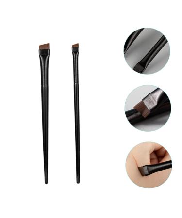 3 Sets Eyeliner Brushes - Ultra Fine & Angled Precision Eyeliner Tools for Perfect Eye Makeup | Beauty Cosmetic Brushes for Brows - Buy Online on SooperMarket.com