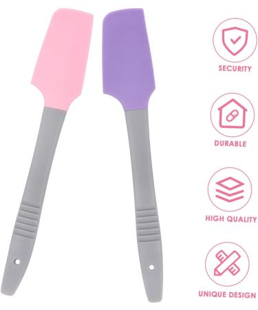 Fomiyes 4-Pack Silicone Wax Spatulas - Non-Stick Hair Removal Tool for Easy Waxing & Scraping - Buy Online on SooperMarket.com