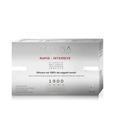 LABO Crescina Transdermic RAPID-INTENSIVE Follicolari Islands 1900 Man 20+20 ampoules Treatment against hair loss and hair growth