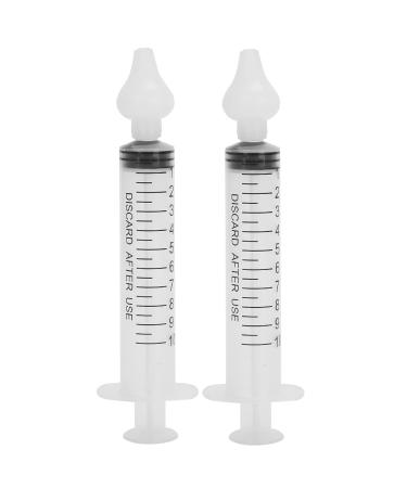 2Pcs 10ml Baby Nasal Irrigator Infant Nose Cleaner Nose Cleaner Rinsing Device for Gentle Nasal Care