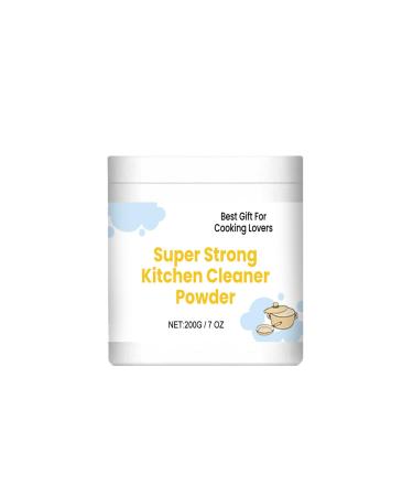 Super Strong Kitchen Cleaner Powder Powerful Kitchen All-Purpose Powder Cleaner Household Multifunctional Strong Cleaning Agent Stainless Steel Cleaning Powder Stain Remover (1 Pcs)