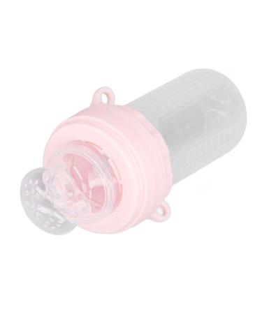 Premium Pink Baby Food Dispenser Pacifier | Waterproof Silicone Skin-Friendly & Dust-Proof Design - Buy Online on SooperMarket.com