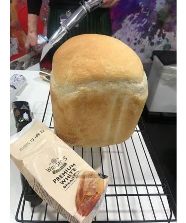 Wright's Premium White Bread Mix 500g X 5 Pack High in Fibre For Machine or Hand Baking Simply Add Water Baking Success Guaranteed Suitable for Vegetarians - Buy Online on SooperMarket.com