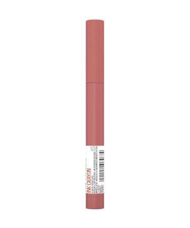Maybelline Super Stay Ink Crayon Lipstick - Brown Nude, 0.04 oz - Longwear Matte Lip Crayon | 8Hrs Wear Time - Buy Online on SooperMarket.com