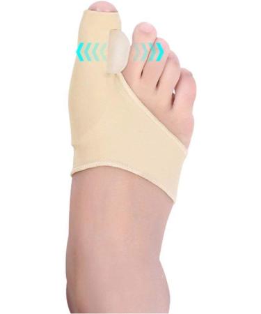 JHGCCL Toe Straightener Silicone Separator for Bunions - Foot Brace Support for Hallux Valgus - Buy Online on SooperMarket.com