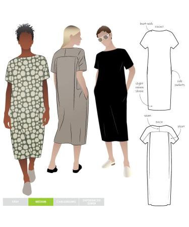Style Arc Sewing Pattern - Melba Dress (Sizes 10-22)