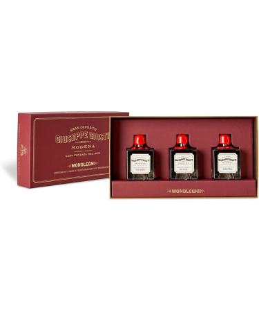 Giusti - Monolegni - Condiment of Balsamic Vinegar of Modena GPI - 3x50ml - Buy Online on SooperMarket.com