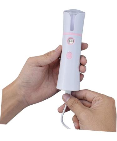 PLAFOPE 1pc Face Humidifier for Dry Skin Nano Steamer White Portable Face Humidifier 14.1x4cm - Buy Online on SooperMarket.com