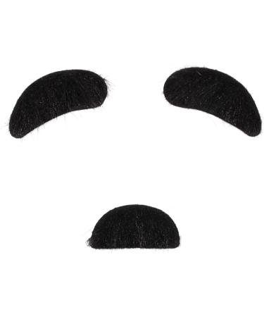 Alsino Black Mustache Sticker - Self-Adhesive Mario Party Costume Prop for Kids & Adults - LG9613 BART - Buy Online on SooperMarket.com