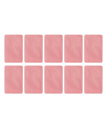 Eyelash cleaner concentrate 10 pieces eyelash shampoo foaming cleaner for eyelash extensions daily eyelash cleaning deep cleaning removal of dust and oil (pink package)