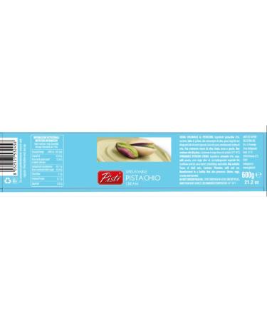 Pisti Cream of Pistachio from Sicily 21.2 Ounce (600g) | Authentic Artisanal Italian Nut Spread | Perfect for Bread and Biscuits - Buy Online on SooperMarket.com