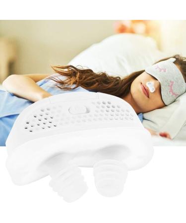 LIULDASHUN Professional Electric Anti Snoring Device - White | Snoring Aid for Better Sleep & Health - Buy Online on SooperMarket.com