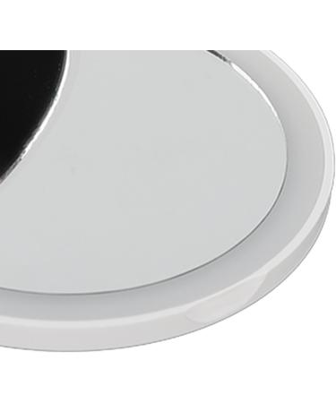 LED Lighted Travel Makeup Mirror Round LED Pocket Mirror Portable Foldable Mini LED Lighted Pocket Makeup Mirror for Travel - Buy Online on SooperMarket.com