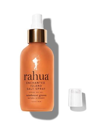 Rahua Enchanted Island Salt Spray 4.2 Fl Oz Plant-Based Hair Styling Product Tousle and style Pink Sea Salt Styling Spray Gives Hair Perfectly Textured wavy beach hair Rahua Salt Spray Passion Fruit 4.2 Fl Oz (Pack of...