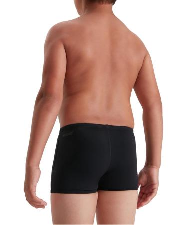 Speedo Boys Eco Endurance+ I Aquashort - Durable Swim Shorts for Ages 11-12 - Black Color | International Shipping Available - Buy Online on SooperMarket.com