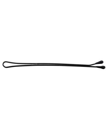 Comair 3150090 Hair clips "Classic" card of 24 59 mm black Black 5.9 CM