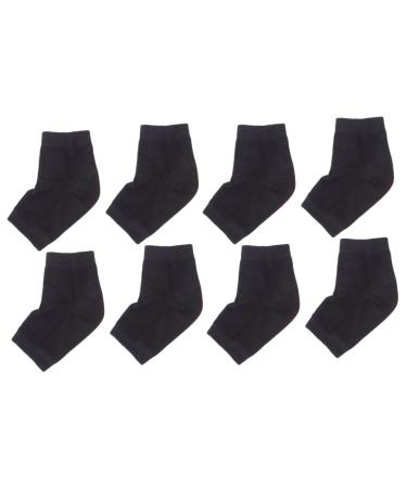 minkissy Pairs feet Cracked Gel Heel Sleeves calcetines para Hombre Dry feet Heel Protector Rough Calluses Mens Stocking Gel Foot Care Man Torn Man