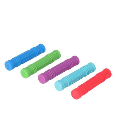 Baby Teething Ring 5-Piece Silicone Baby Teething Ring for Newborns