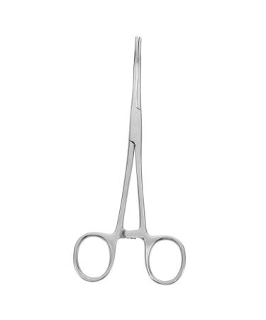 ORFOFE Reptile Feeding Clip Aquarium Pipette Feeding Tools Snake Tong Silver Stainless Steel