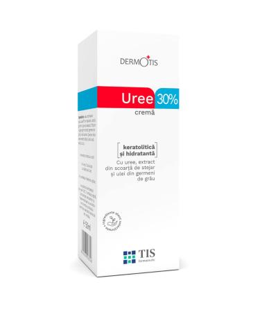 TIS Urea 30% Cream - Heals Severely Cracked Dehydrated Irritated Skin | Feet Nails Elbows Knees Hands | Skin prone to Eczema Psoriasis | Ingrown Devitalized Damaged nails | Thick Consistency 50 ml (Pack of 1)