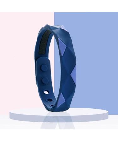 Erhigher Neurasthenia Relief Bracelet 2pcs Anti Static Adjustable Multi-Hole Silicone Energy Balance for Improved Sleep Quality Relaxation Unisex Waterproof Blue 2pcs 2pcs Blue - Buy Online on SooperMarket.com