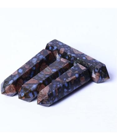 Meditation Gift Natural Crystal Blue Light Stone Pagoda Home Meditation Reiki Decoration Pack of 1 (Size : 7-8cm) - Buy Online on SooperMarket.com