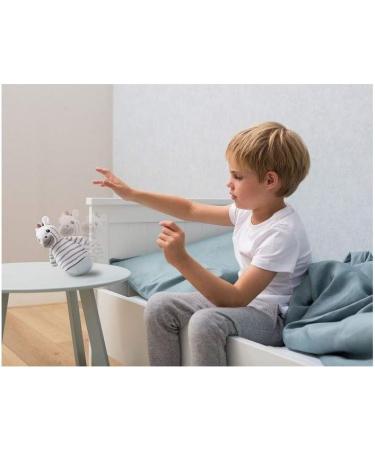 Zack Zebra Night Light for Kids | Standing Male Night Light | International Shipping - Buy Online on SooperMarket.com