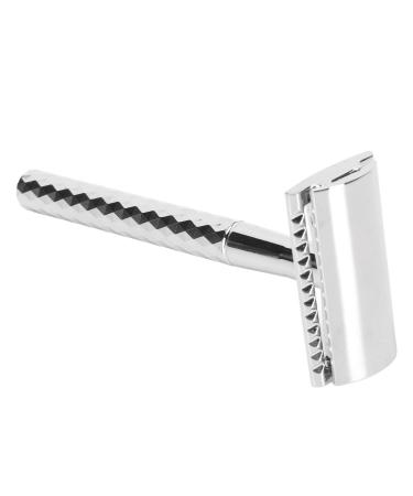 Double Edge Safety Razor Double Edge Manualer Bartschneider Safety alloy reusably prevented slides manual beard cutters made of metal (without blade)